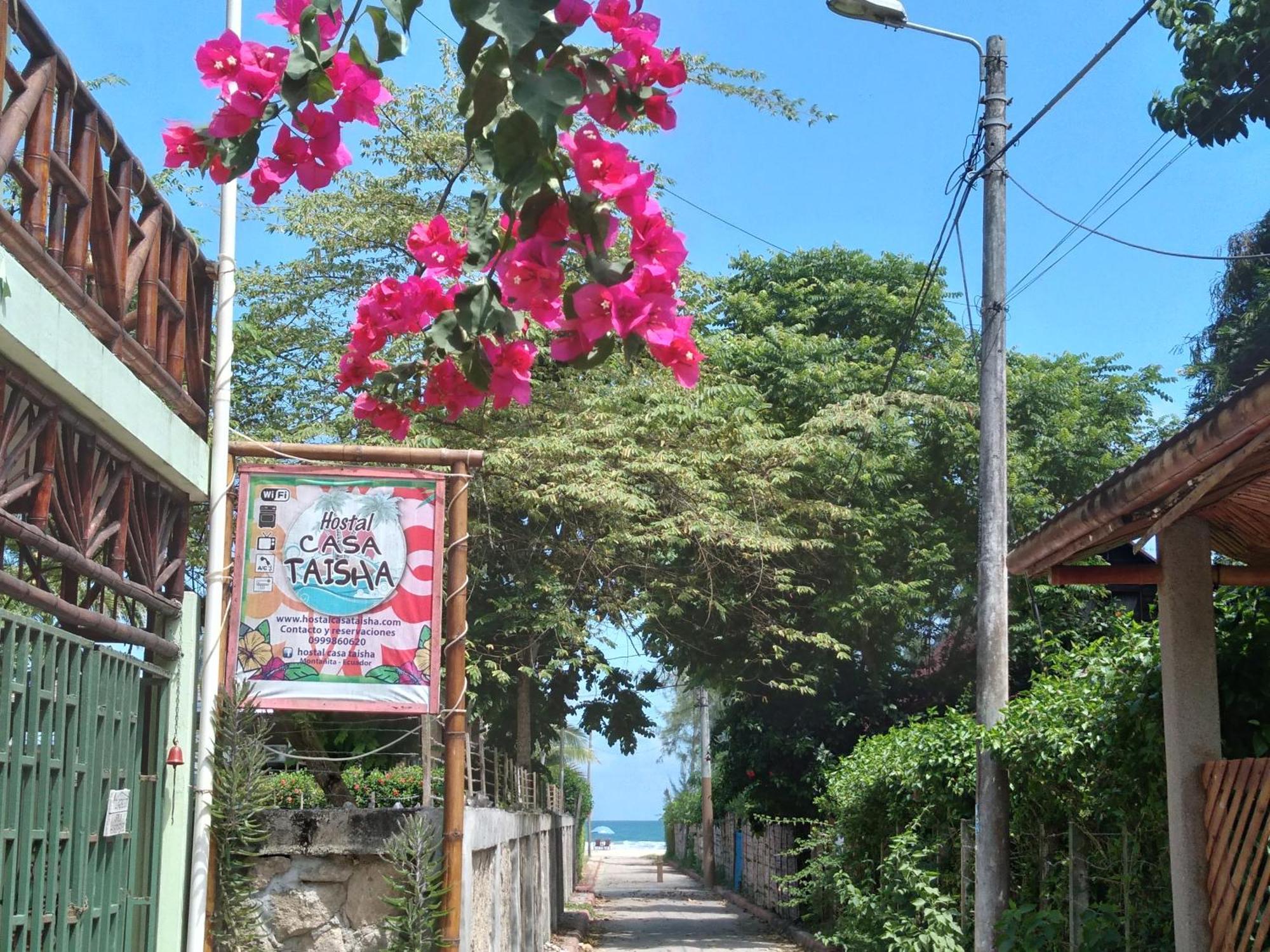 Hostal Casa Taisha Монтаньита Экстерьер фото