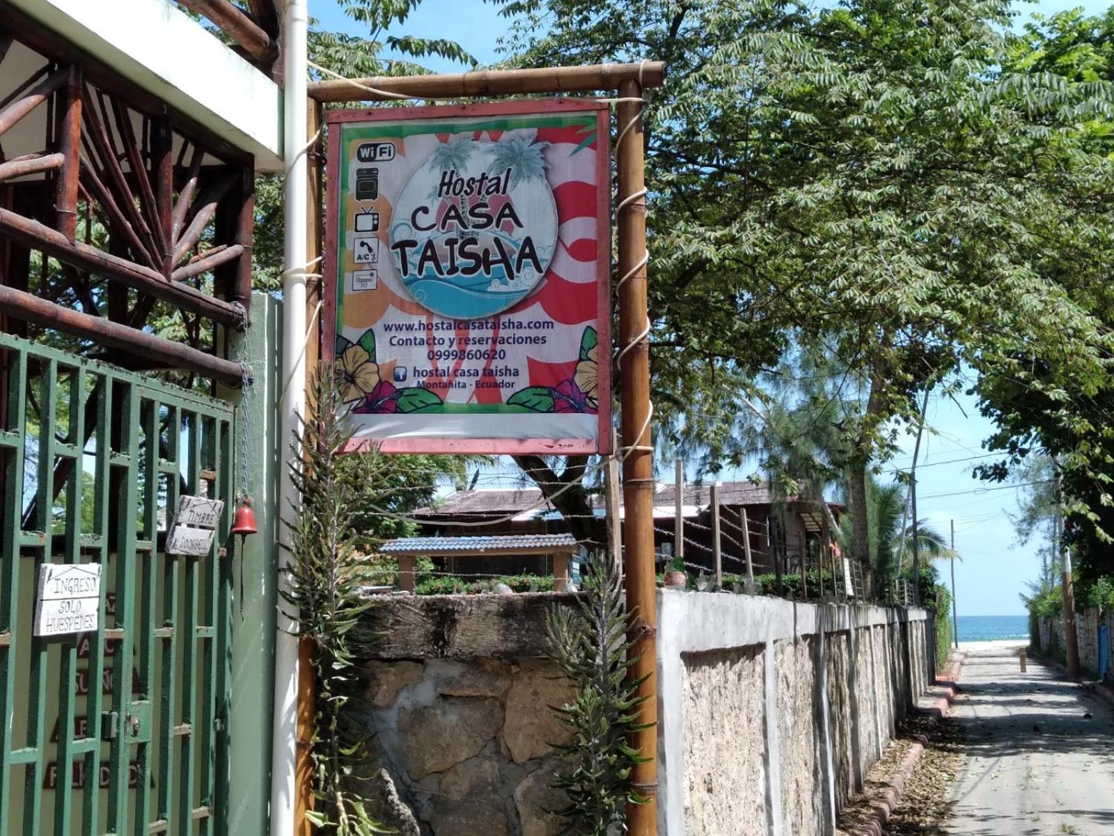 Hostal Casa Taisha Монтаньита Экстерьер фото